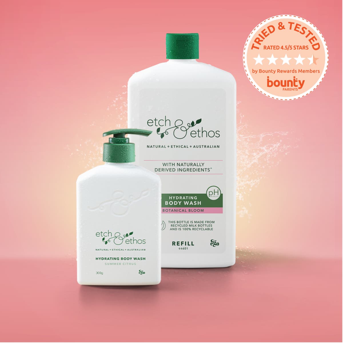Summer top body wash